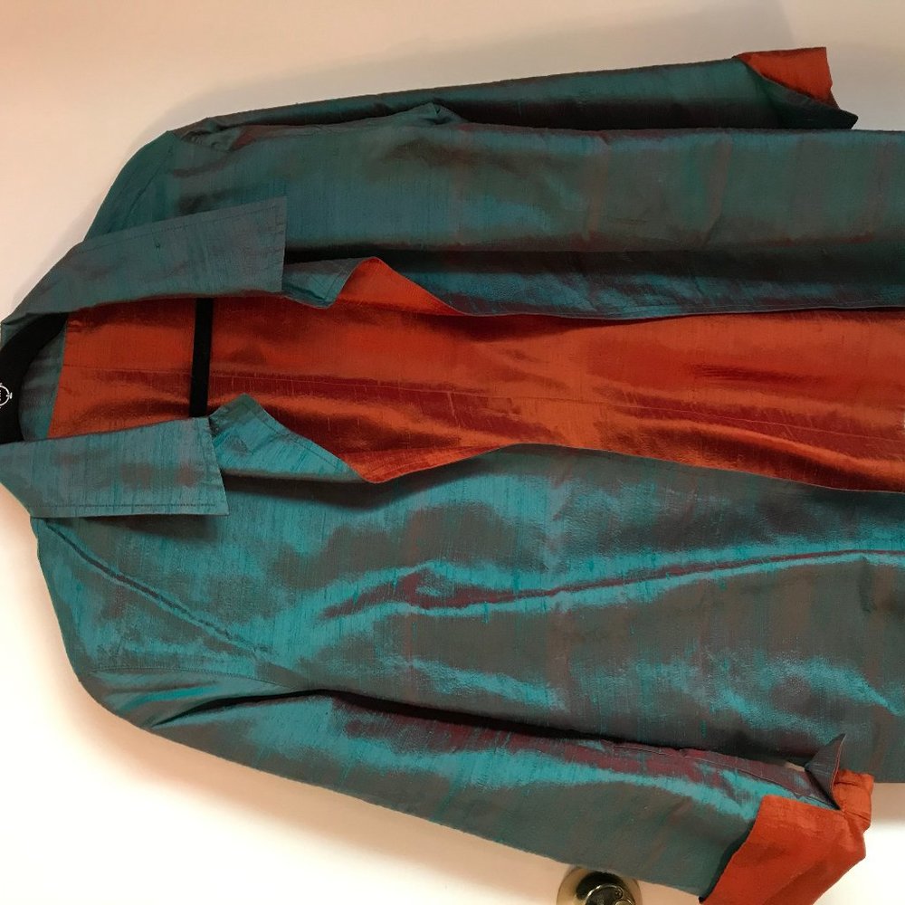 Reversible Silk Jacket